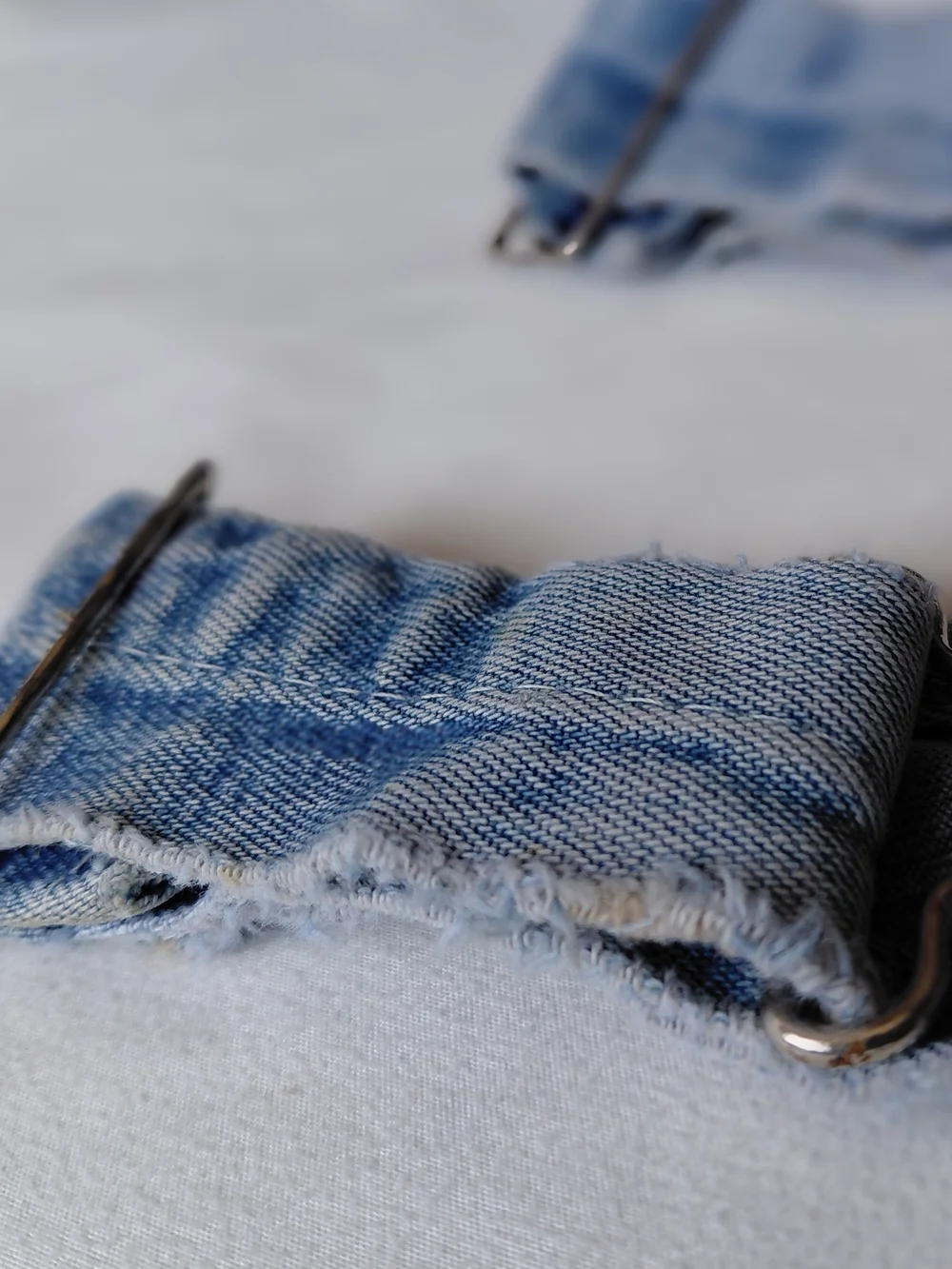 OshKosh B'gosh Kids Light Blue Denim Short Overalls